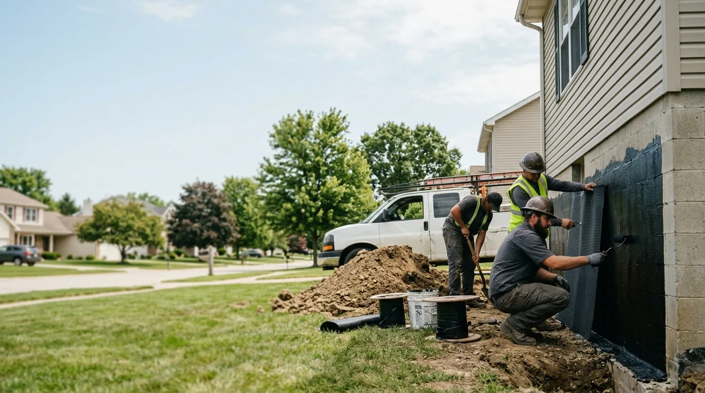 Basement Waterproofing in Victoria, IL near me